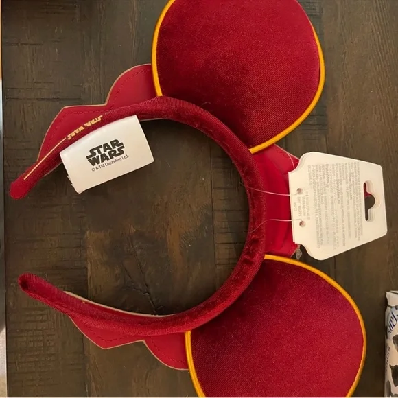 Star Wars Red and Yellow Ears Headband padme Amidala - Picture 2 of 2